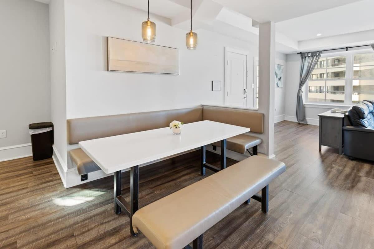 Modern 4Br 2Ba Apt Steps To The Beach Open Living 大西洋城 外观 照片