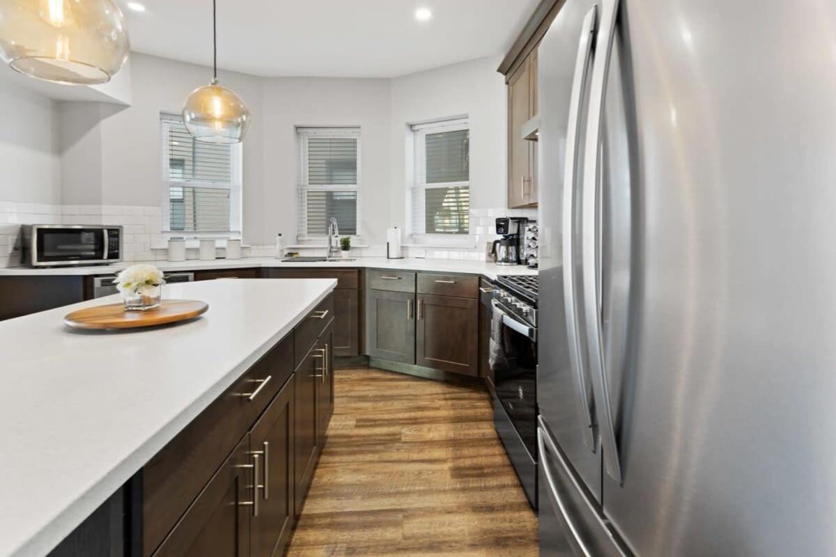 Modern 4Br 2Ba Apt Steps To The Beach Open Living 大西洋城 外观 照片